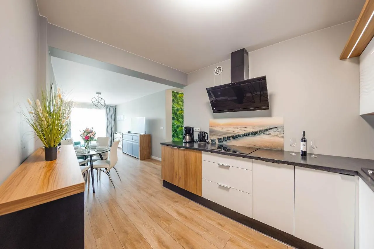 Apartment Apartament Biala Perla Z Garazem 3 C Perlowa Przystan - Holiday City Kolobrzeg Poland